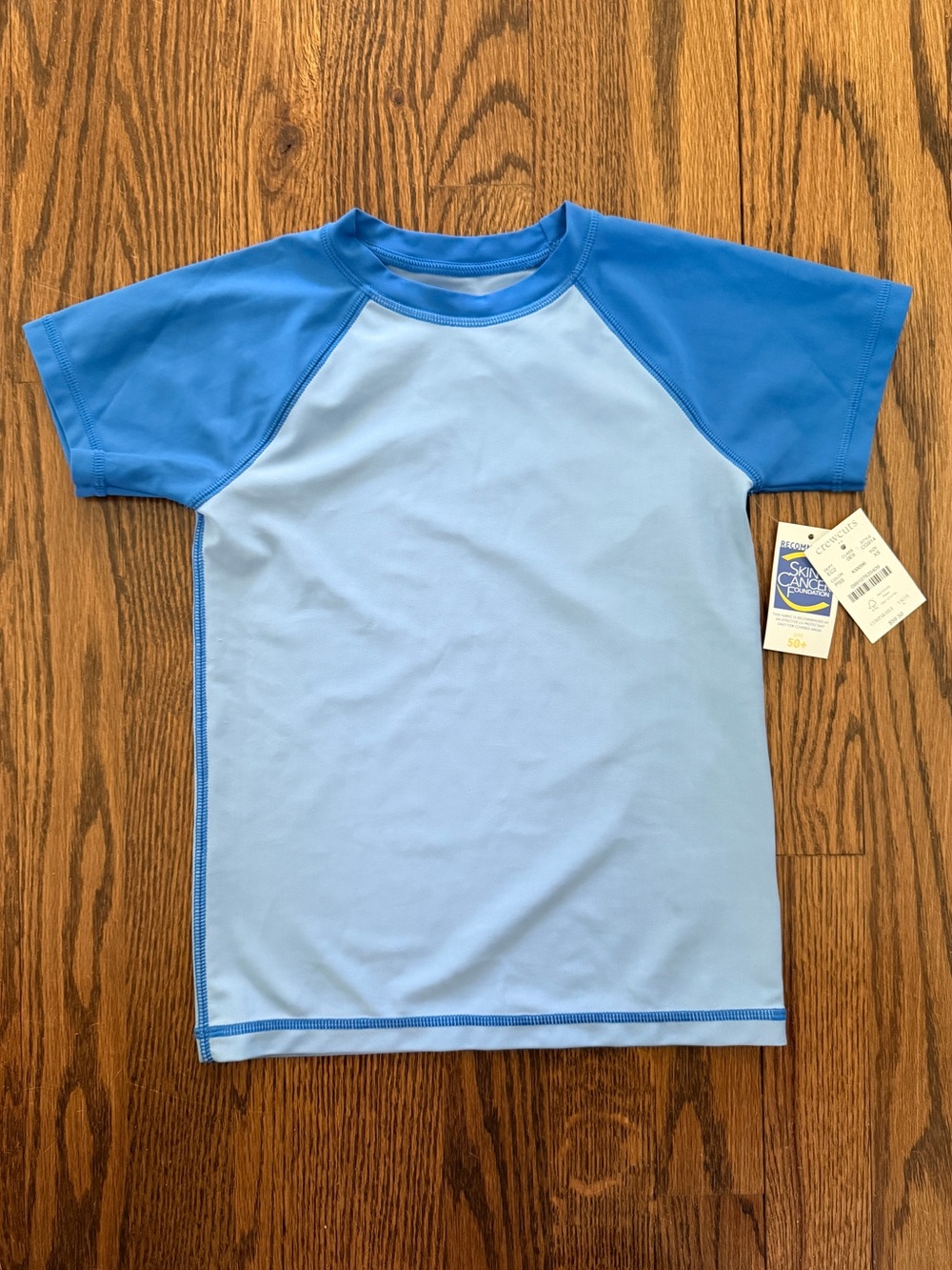 JCrew Crewcuts Boys rash guard, XS (4-5)